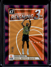 2024-25 Donruss Euro League Basketball - Nigel Hayes-Davis - Raining 3s -/99