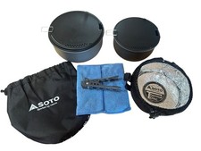 Soto Navigator Cook Set Aluminum Pots Camping...