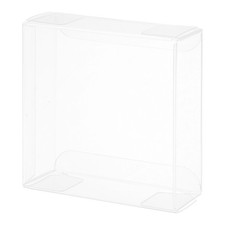 Plastic Retail Boxes 30x80x82mm with Protective Film Clear for Candy 20Pcs