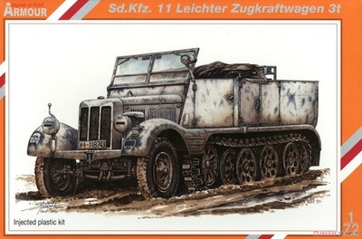 Special Hobby SA72002 1/72 Sd.Kfz. 11 Leichter Zugkraftwagen 3t Model Kit