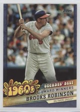 2020 Topps Update Decades Best Award Winners Blue Brooks Robinson #DB-15 HOF 0t2