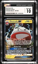 CGC 10 GEM MINT Electrode GX 48/168 Celestial Storm HOLO Rare Pokemon Card on eBay