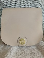 Pure Luxuries London Leather Crossbody Bag, Fawn Colour