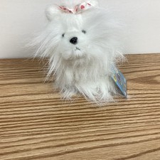 Ganz WEBKINZ  PINK/WHITE YORKIE Dog  WEBKINZ BAG  HM070  NWT  UN-used Code