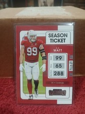 J.J. Watt 2021 Panini Contenders Football #3 NFL Cardinals