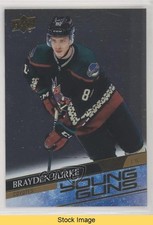 2020-21 Upper Deck Young Guns Silver Foil Brayden Burke #499 READ 0g4