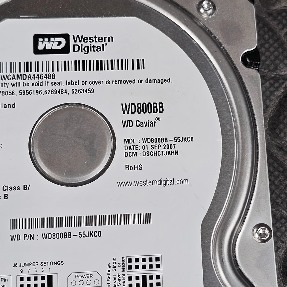 Western Digital WD800BB Caviar 80GB Desktop Hard Disk Drive - Image 4 of 4