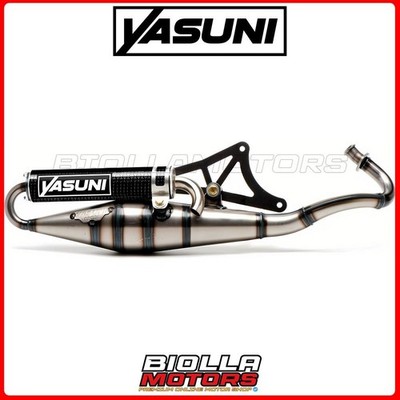 TUB418C AUSPUFF YASUNI Z CARBON VESPA SPRING 50CC 2-TAKT AC AB 13 HOMOLOG