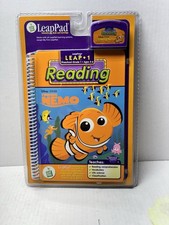 LeapFrog LeapPad Leap 1 Disney Finding Nemo Reading Book and Cartridge 30076 NEW
