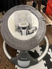 Jool Baby Nova Motorized Infant Baby Swing Gray White Used No Box