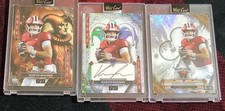 Kurtis Rourke Wild Card Joker 1/1 auto plus 1/1 non-Auto and one other