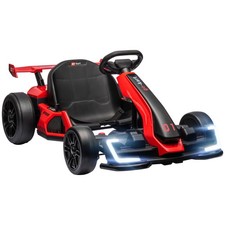 Kinder Elektro Gokart 24 V 6-12km/h Drift Kart mit Driftmodus, Langsamem Start