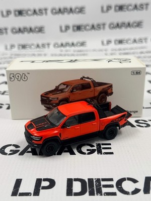 MODEL TRUCK RAM 1500 TRX Truck Orange 1:64 Diecast | eBay
