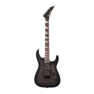 Jackson JS32Q DKA HT Dinky Arch Top Guitar Shredder (Transparent Black Burst)