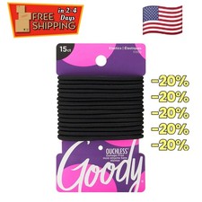 Ouchless Hair Elastics   No Pull, No Breakage, Tangle-Free Hold for Thick, Curly