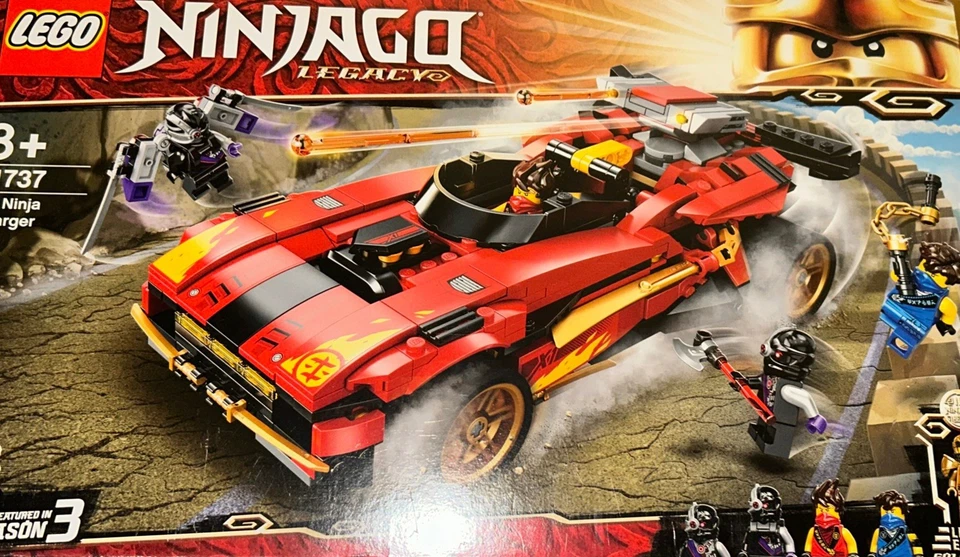 LEGO NINJAGO Legacy X-1 Ninja Charger 71737 Complete Set + Minifigures, photo 1 of 5