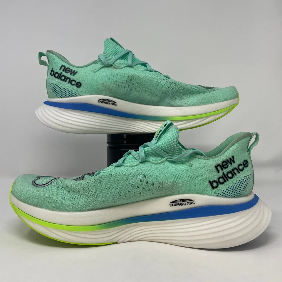 Zapatillas deportivas New Balance FuelCell SuperComp Elite v3 verdes para hombre talla 11,5 Foto 2 de 4