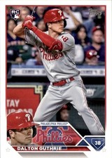2023 Topps Series 2 - Dalton Guthrie Philadelphia Phillies #398 (RC)