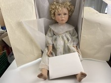 Künstlerpuppe Christine Orange Porzellanpuppe 70 cm. Top Zustand 