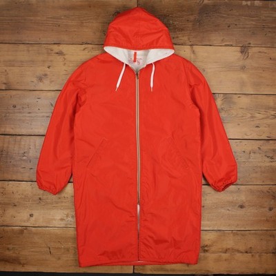 Vintage Goodman & Sons Varsity Jacke M 80er Letterman Princeton Orange