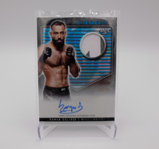 2024 Topps UFC Knockout Midnight Moonrise Auto Relic /25 Roman Dolidze #RCA-RDO