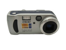 Sony Cyber-shot DSC-P51 2.0MP Digital Camera Silver Not Fully Functional