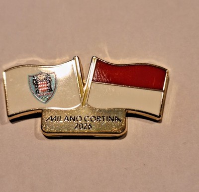 NICE 2026 MILAN OLYMPICS MONACO 2 NOC PIN