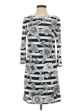 Eliza J Women Gray Casual Dress 0