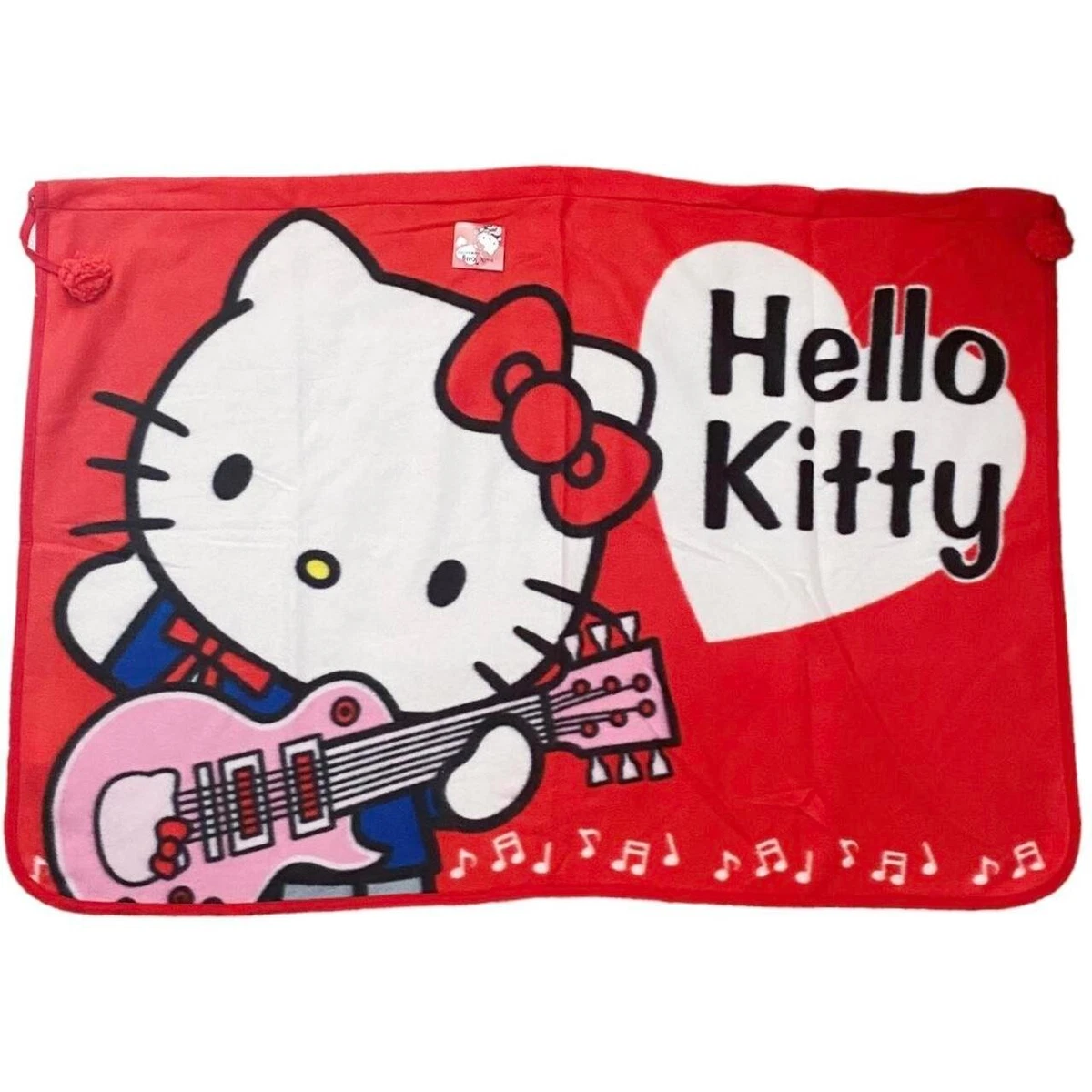 Kawaii Sanrio Vintage Y2K 2000s Hello Kitty Rock Punk Blanket Room Decor |  eBay
