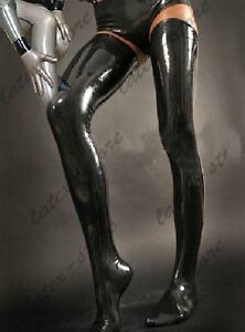 thigh high latex