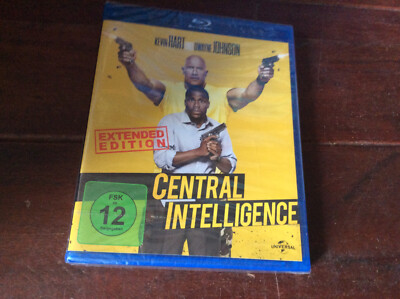 Central Intelligence [BLU RAY] NEU OVP Dwayne Johson Kevin Hart