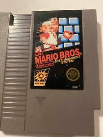 Super Mario Bros (Nintendo NES) 5 Screw - Authentic Tested Video Game Cartridge