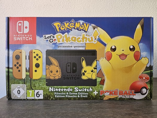 Nintendo Switch - Versión Pikachu / Cargador UK