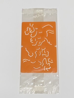 1970's Kellogg's Secret Stencils Premium Cereal Toy R&L  Australia Sealed
