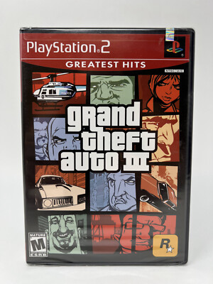 Grand Theft Auto III [GH] (Sony PlayStation 2 PS2) *BRAND NEW - FACTORY SEALED*