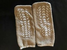 Terry Treads  Safety Slipper Socks Pillow Paws Non-Slip Hospital Socks Large