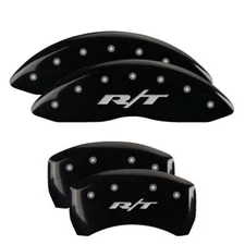 MGP 12162SRT1BK Black Caliper Covers for 2011-2023 Dodge Challenger/Charger