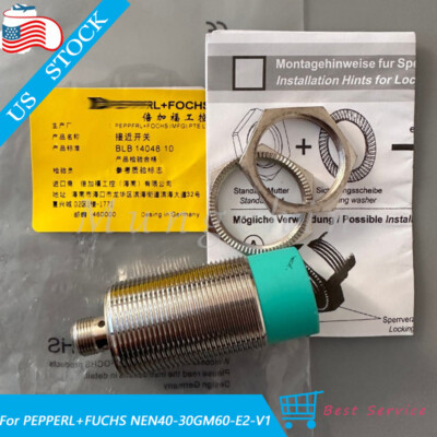 Proximity Switch Sensor NEN4030GM60E2V1 For Pepperl+Fuchs NEN40-30GM60-E2-V1
