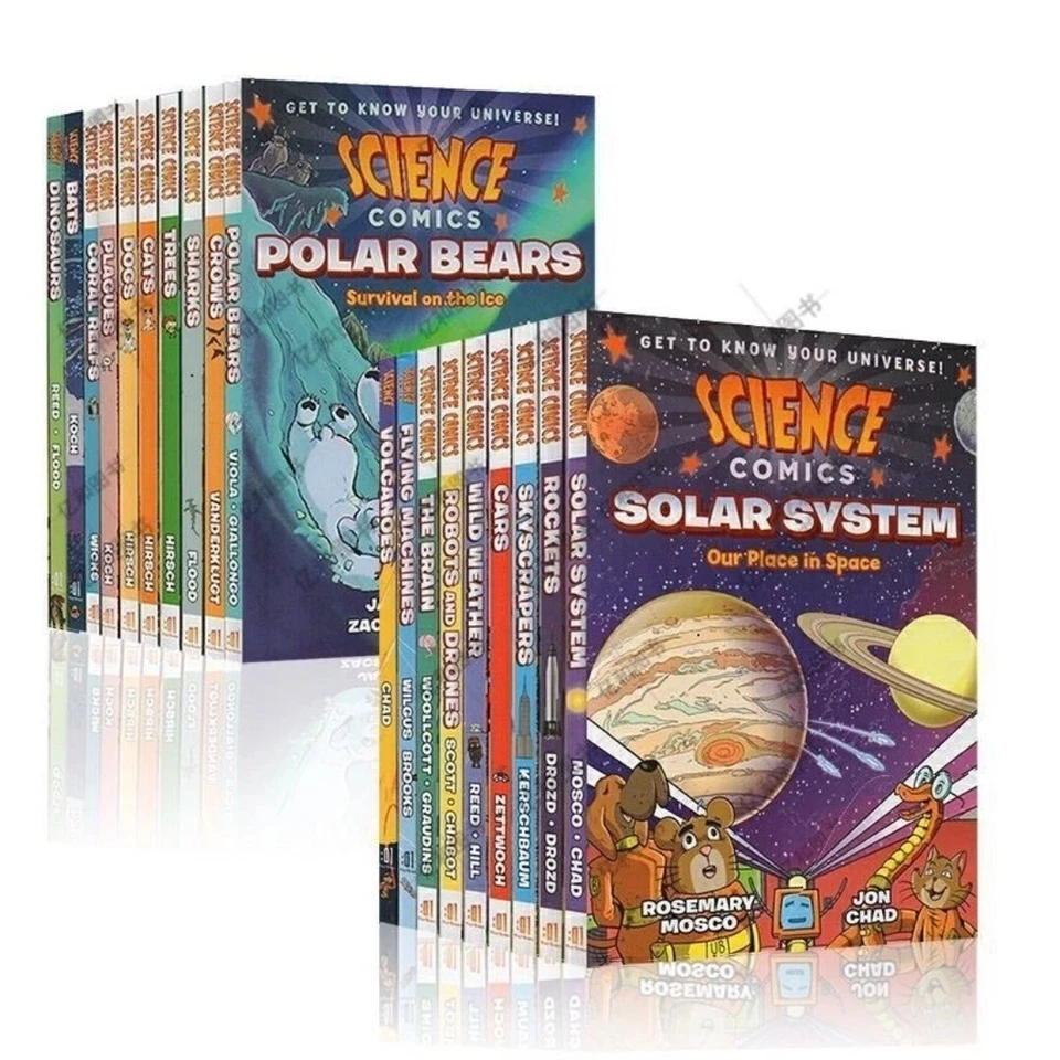 Science Comics Series: Get to Know Your Universe 30 Books Complete Set Kids+ DHL - Image 2 of 4