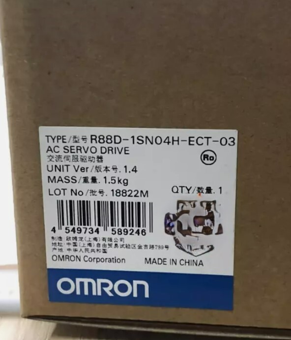 Original Omron R88D-1SN04H-ECT-03 AC Servo Driver New In Box