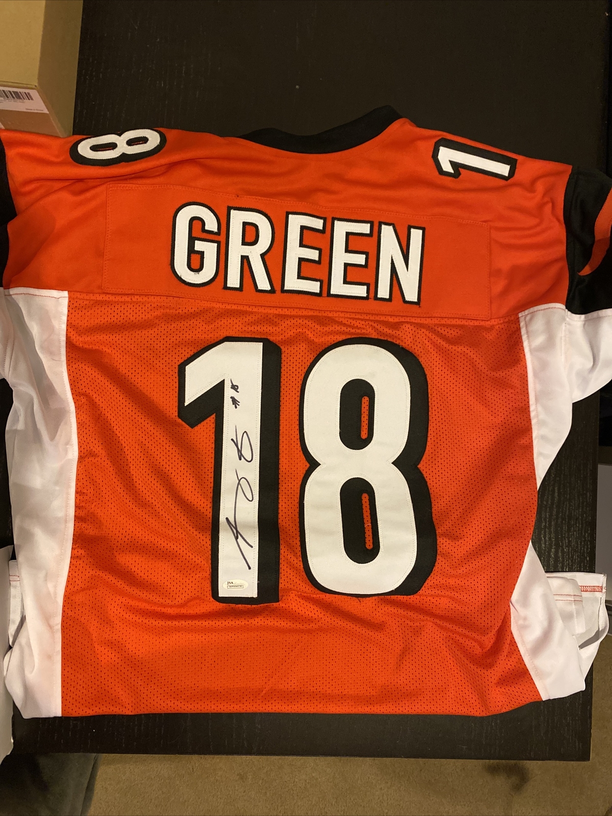 A.J. Green Autographed Signed Cincinnati Bengals A.J Green Jersey - JSA Certified Georgia/Cincinatti Legend. Stitched 