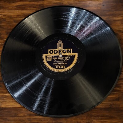 Louis Armstrong Bessie Couldn't Help It Dallas Blues FRENCH IMPORT EXCELLENT