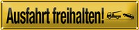 Blechschild StraßEnschild 46X10Cm Ausfahrt Freihalten Dekoration