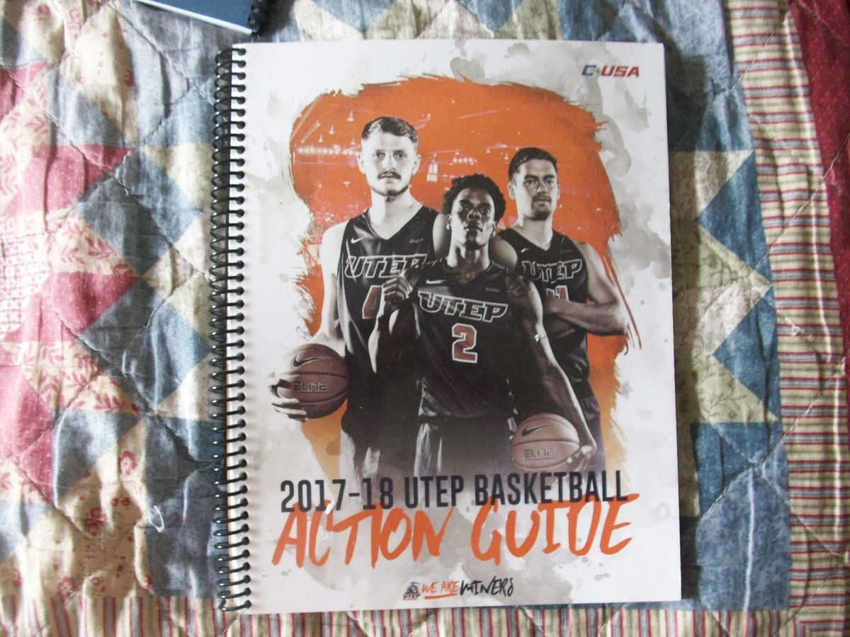 2017-18 UTEP MINERS BASKETBALL MEDIA GUIDE 2018 Yearbook Press