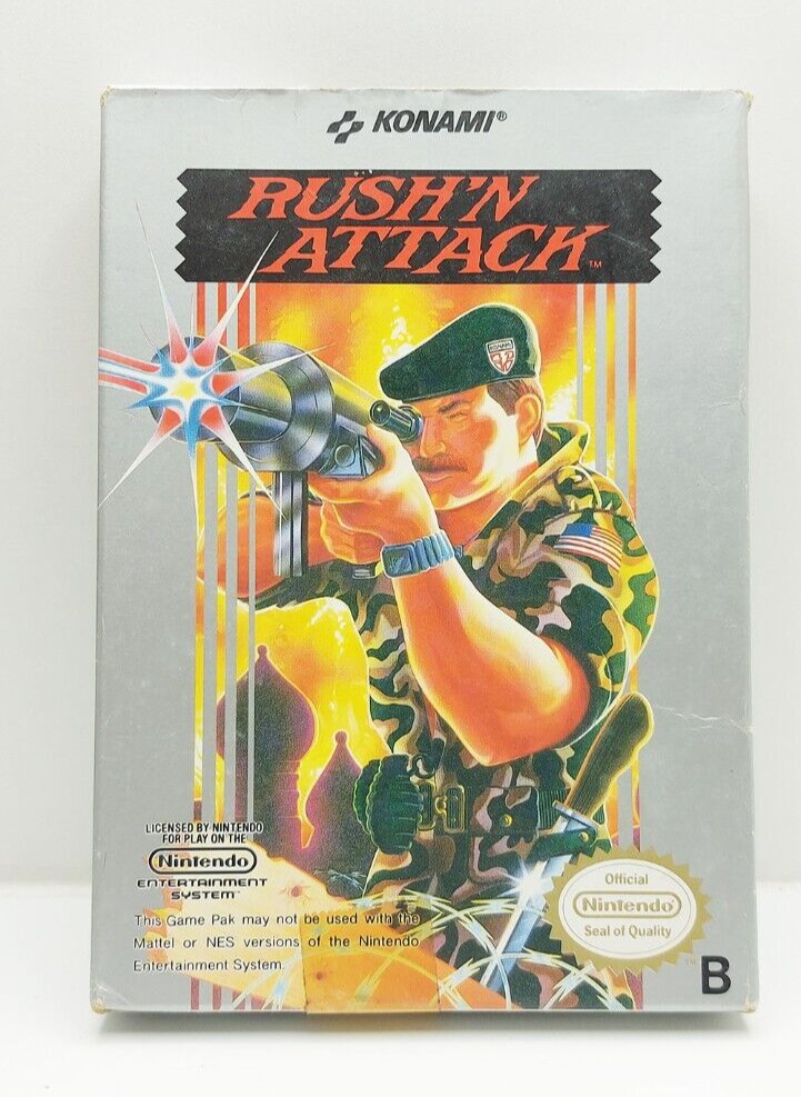 Rush'N Attack NES (EUROPE Version)