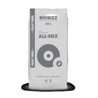 BioBizz All Mix Peat Free Erde 20L Torffrei stark vorgedüngte Pflanzenerde Bio