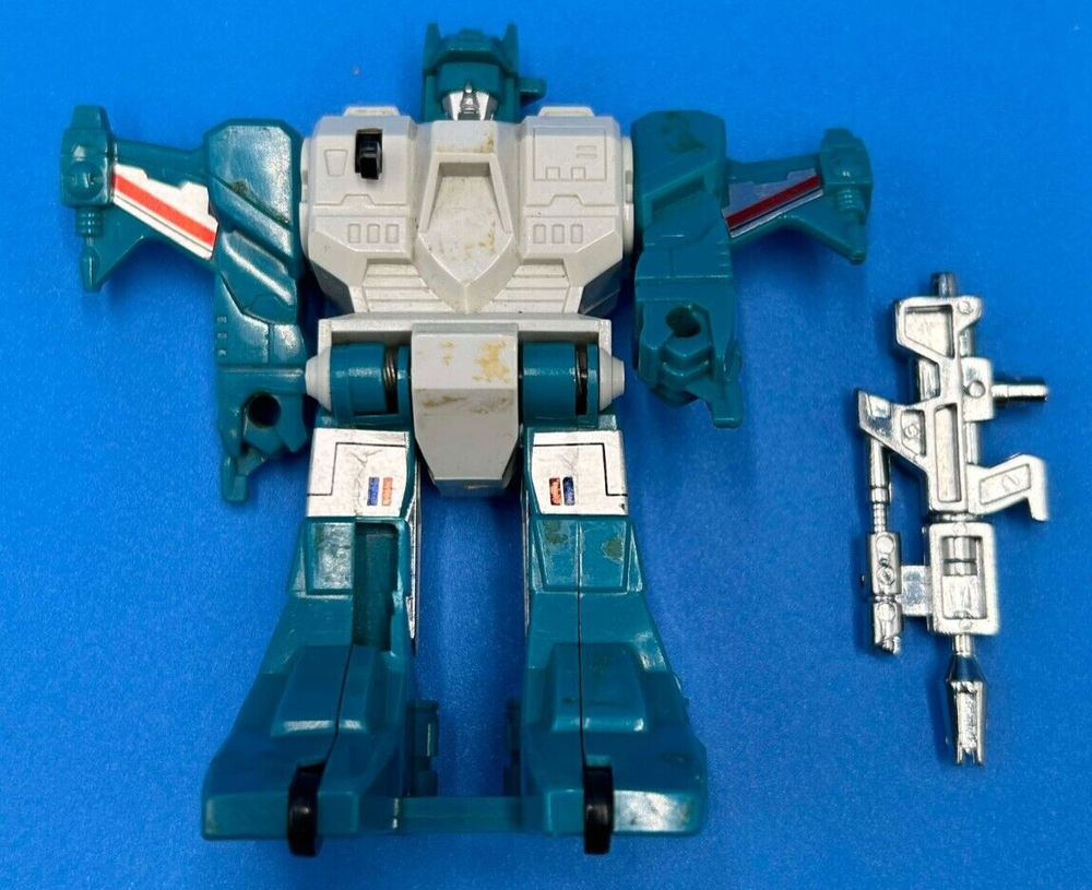 Vintage G1 Transformers Jumpstarter Top Spin 1984 Original Hasbro Complete 5