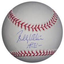 BOBBY VALENTINE JAPANESE KANJI & ENGLISH SIGNATURES BALL METS SOX SACRED HEART +