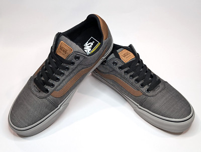 Vans Ward Deluxe Textile Black/Grey Men's Skate Shoes - Assorted Sizes NWB
