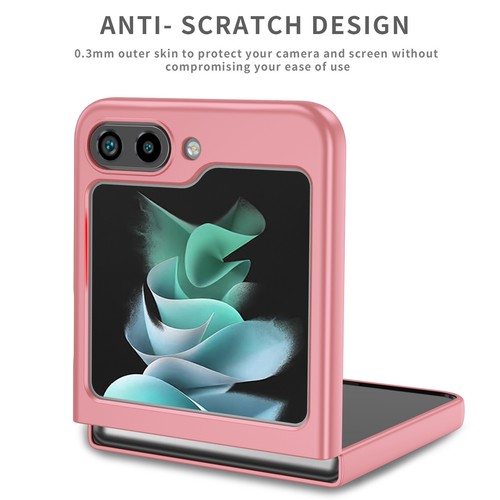 Smukłe etui magnetyczne do Samsung Galaxy Z Flip 6/5/4/3 Metalowy uchwyt pierścieniowy Kickstand - Zdjęcie 17 z 24